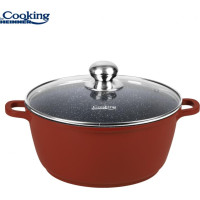 Katls alumīnija ar keramikas pārklājumu 3L 22x9.5cm HR-JLG-C22CR HEINNER