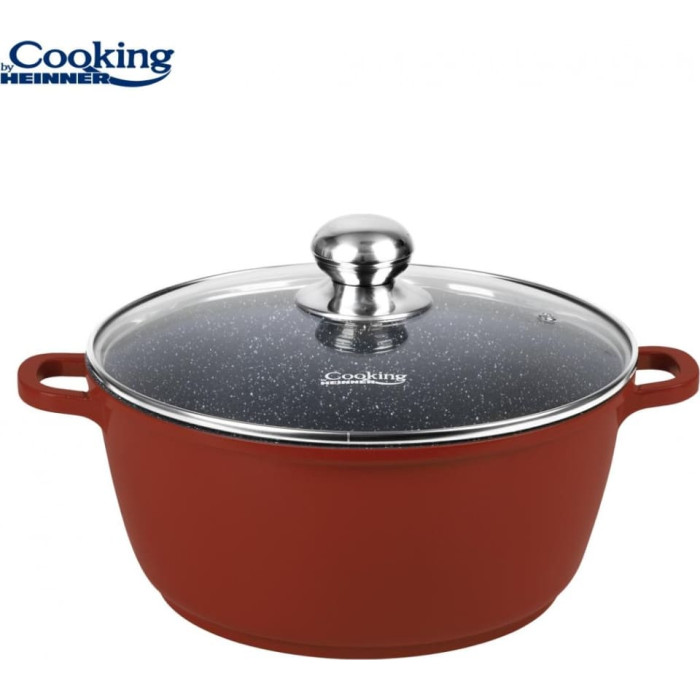 Pot aluminum with ceramic coating 3L 22x9.5cm HR-JLG-C22CR HEINNER