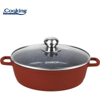 Pot aluminum with ceramic coating 4.1L 28x7.5cm HR-JLG-J28JCR HEINNER