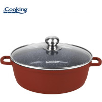 Pot aluminum with ceramic coating 8.8L 36x9.5cm HR-JLG-J36JCR HEINNER