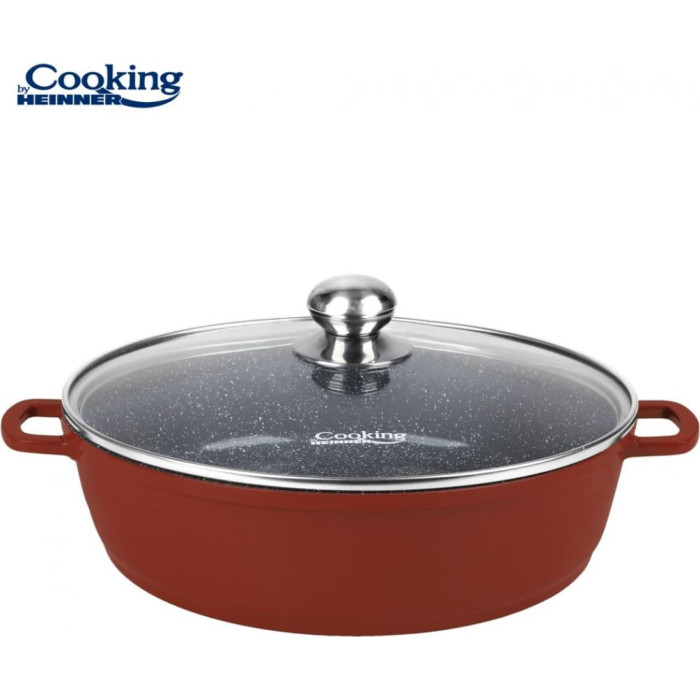 Katls alumīnija ar keramikas pārklājumu 11L 40x9.8cm HR-JLG-J40JCR HEINNER