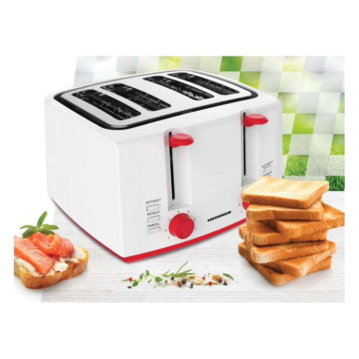Tosteris 1100-1300W HTP-1300WHR HEINNER
