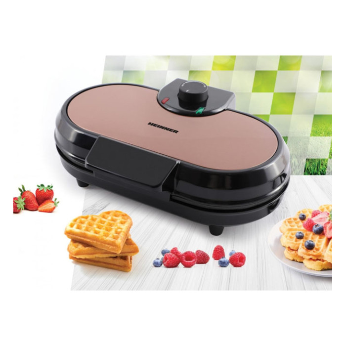 Waffle maker 1000W HWF-1000CR HEINNER