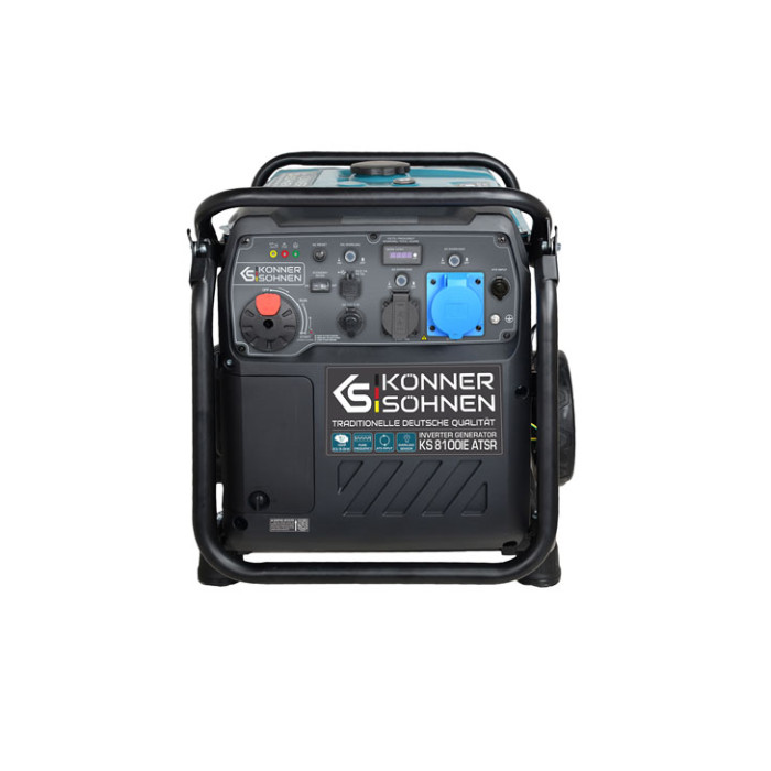 Invertora benzīna ģenerators 8500W, KS 8100iE ATSR, KONNER & SOHNEN