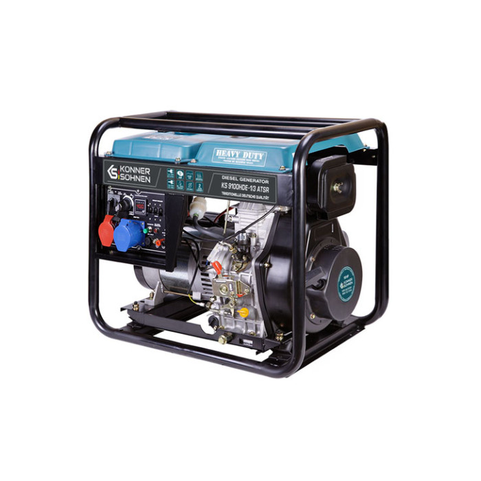 Diesel generator 7500W, KS 9100HDE-1/3 ATSR  (EURO V), KÖNNER & SÖHNEN 