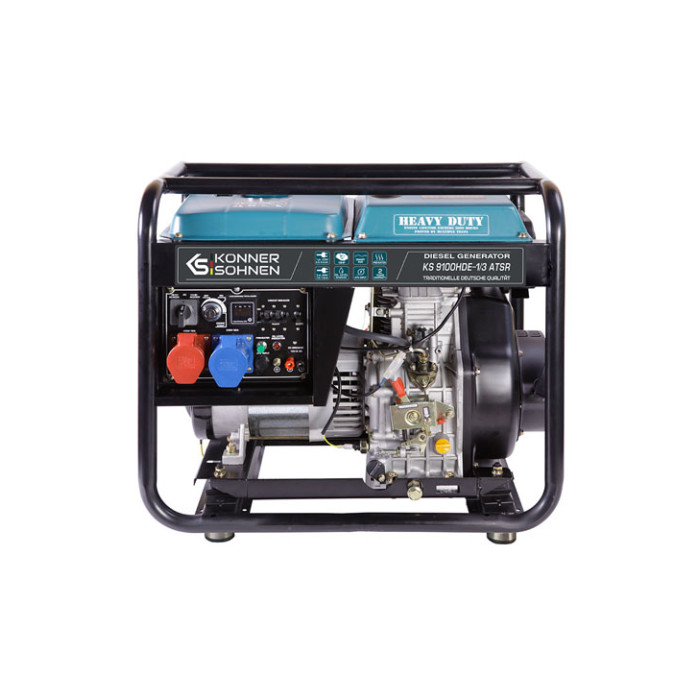 Diesel generator 7500W, KS 9100HDE-1/3 ATSR  (EURO V), KÖNNER & SÖHNEN 