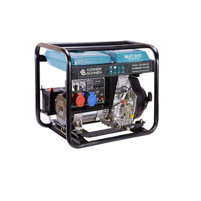 Diesel generator 7500W, KS 9100HDE-1/3 ATSR  (EURO V), KÖNNER & SÖHNEN 