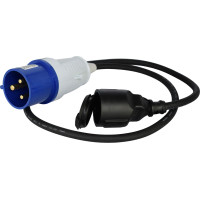 Kontaktligzdas adapteris 1m IP44 KS EX1M-1S KONNER & SOHNEN