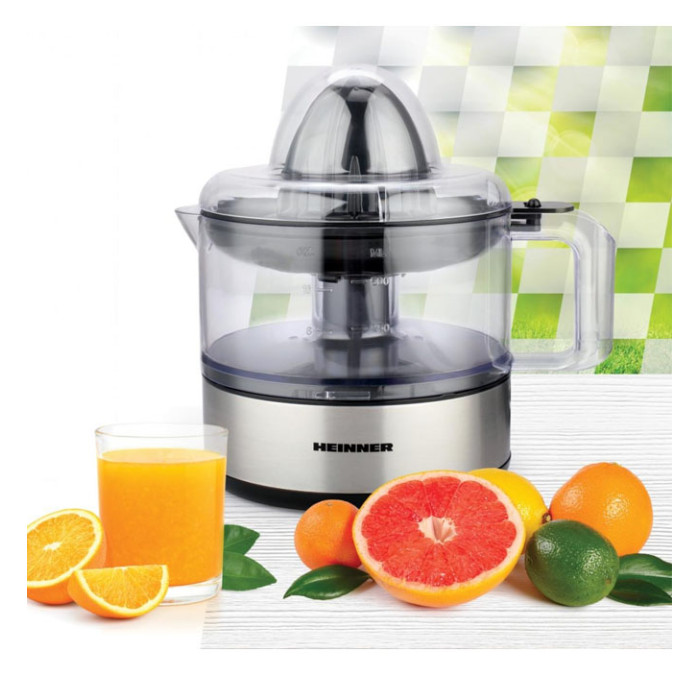Citrusaugļu sulu spiede 30W C300SS HEINNER