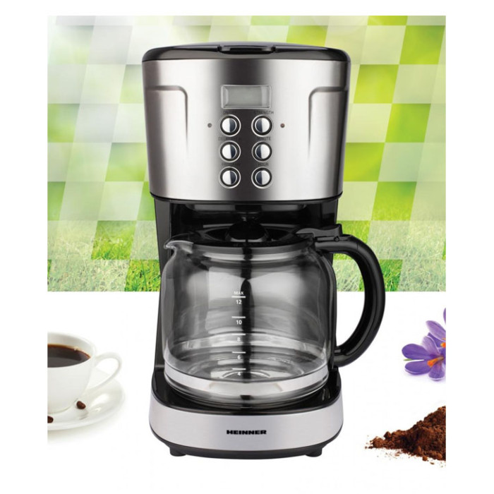 Coffee maker 900W, 1.5L HCM-D915BKS HEINNER