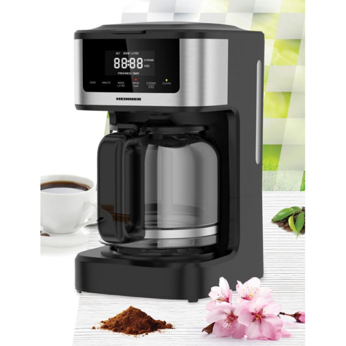 Kafijas aparāts 900W, 1.8L HCM-DD900BKSS HEINNER