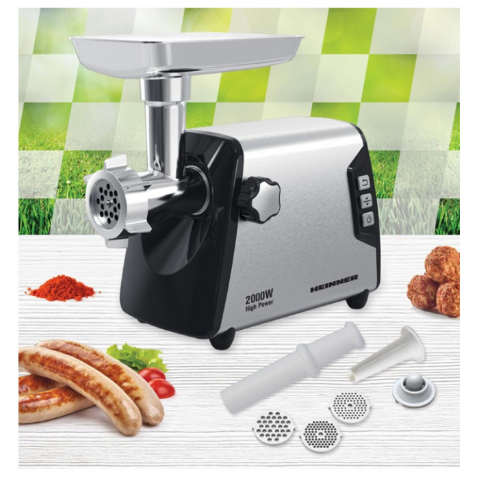 Gaļas maļamā mašīna 2000W HMG-Y2000SS HEINNER