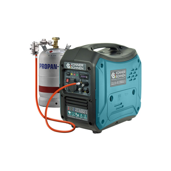 LPG/gasoline inverter generator 2000W, KS 2000iG S, KÖNNER & SÖHNEN