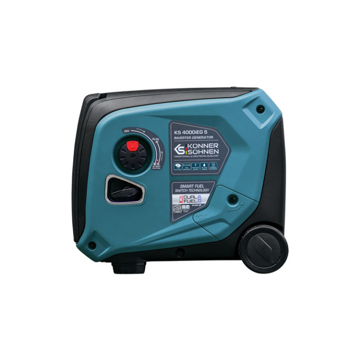 Inverterinis benzininis /dujinis generatorius 4000W, KS 4000iEG S, KÖNNER & SÖHNEN