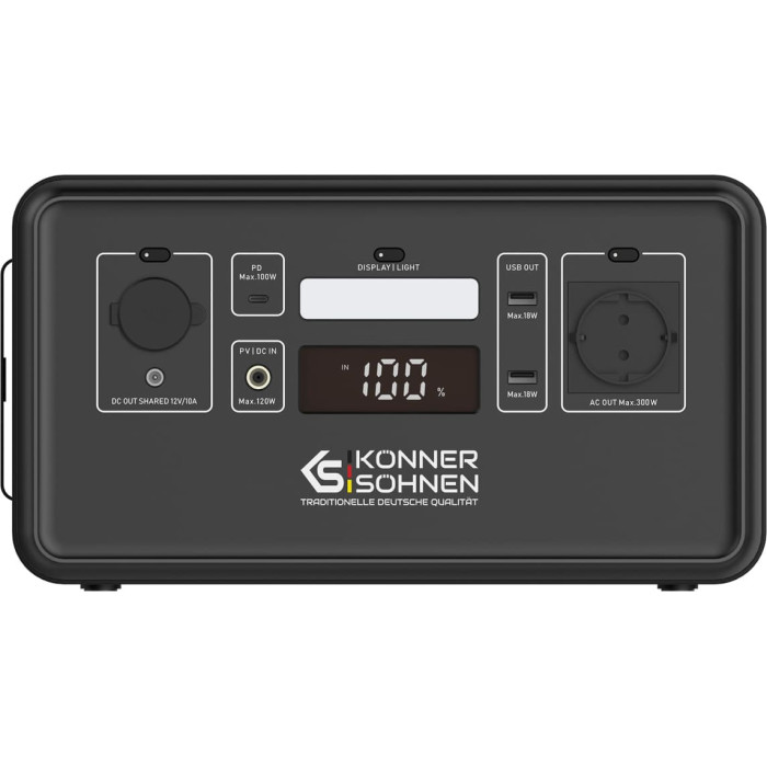 Portable power station, 500W, KS 500PS, KONNER & SOHNEN