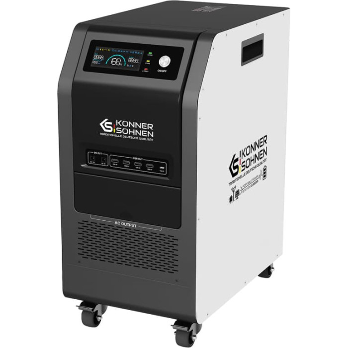 Portable power station, 5200W, KS 5200PS, KONNER & SOHNEN