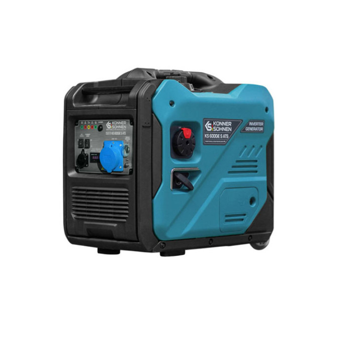 Inverterinis elektros generatorius 5500W, KS 6000iE S ATS, (su integruota automatika ATS) KÖNNER & SÖHNEN