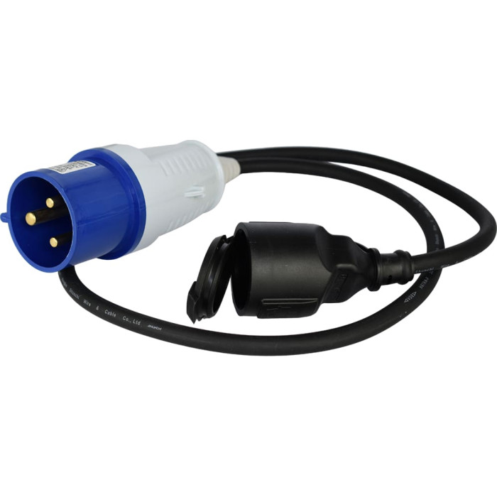 Socket adapter 1m IP44 KS EX1M-1S KONNER & SOHNEN