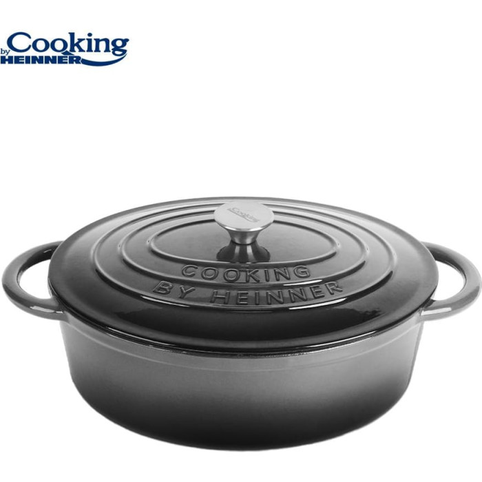 Katls emaljēta čuguna 9L 37x29x15cm HR-ZVC-S29OV HEINNER