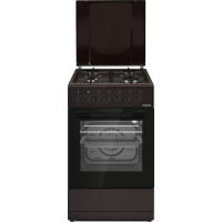 Mixt stove HFSC-S60LITGC-BRW HEINNER