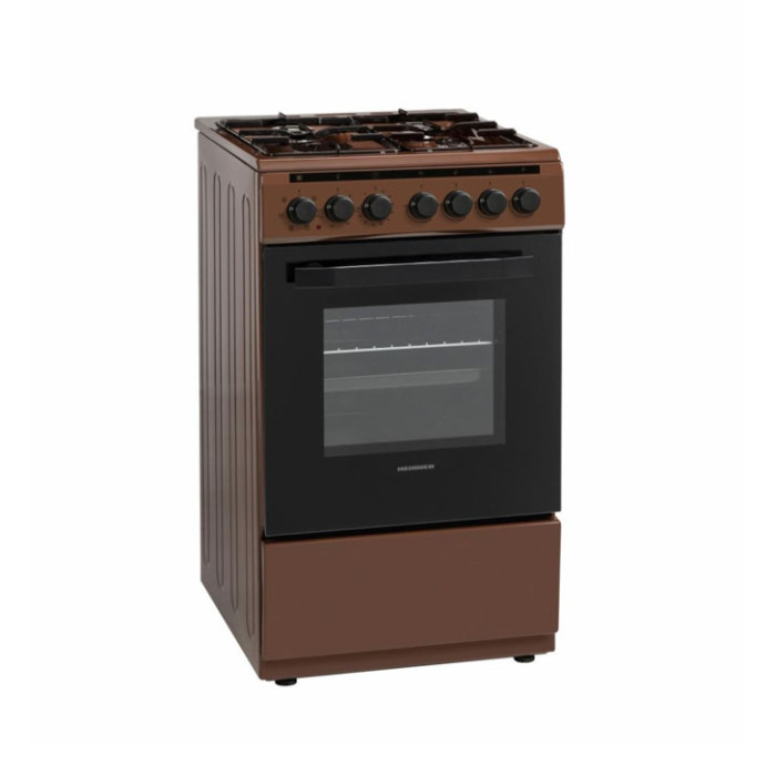 Kombinētā gāzes plīts HFSC-V60LITGC-BRW HEINNER