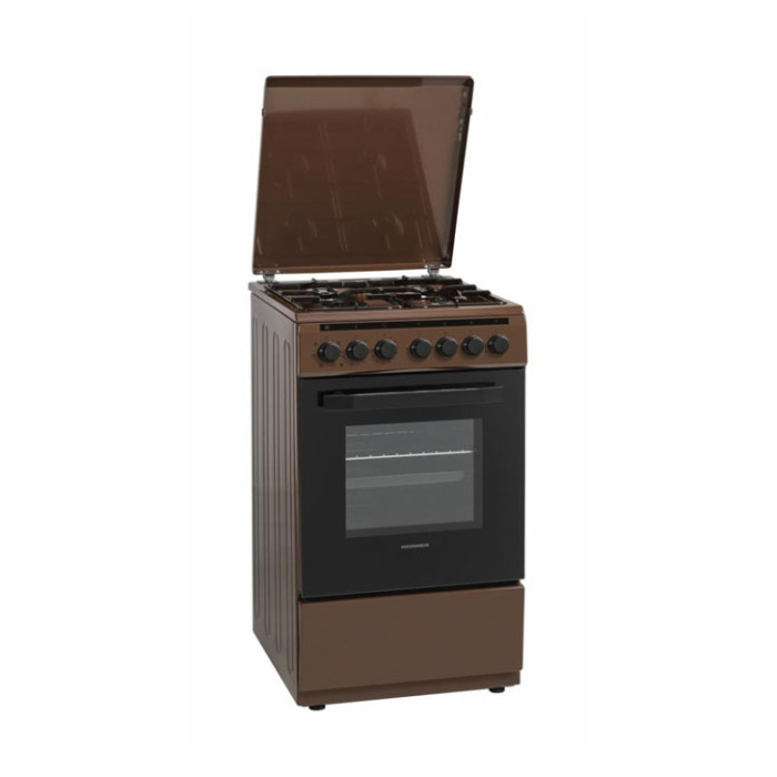 Kombinētā gāzes plīts HFSC-V60LITGC-BRW HEINNER
