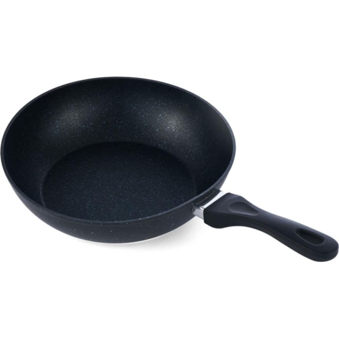 Panna WOK alumīnija ar nepiedegošu pārklājumu 30x8cm HR-BET-ROCA30W HEINNER