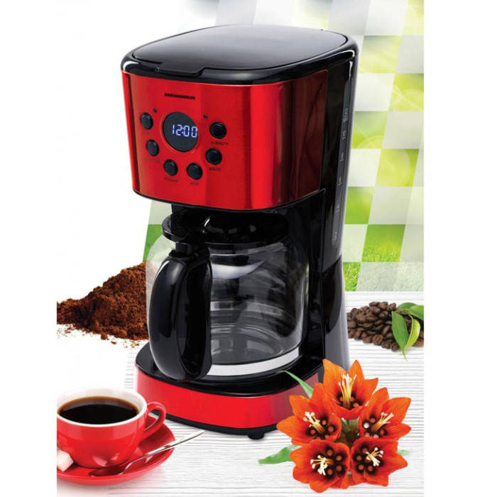 Coffee maker 900W, 1.5L HCM-1500RDIX HEINNER