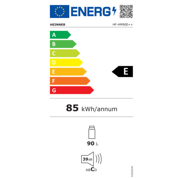 Refrigerator HF-HM90E++ HEINNER