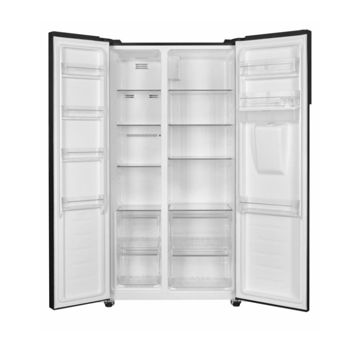 Šaldytuvas dvigubomis durimis No Frost HSBS-H439NFBKWDE++ HEINNER