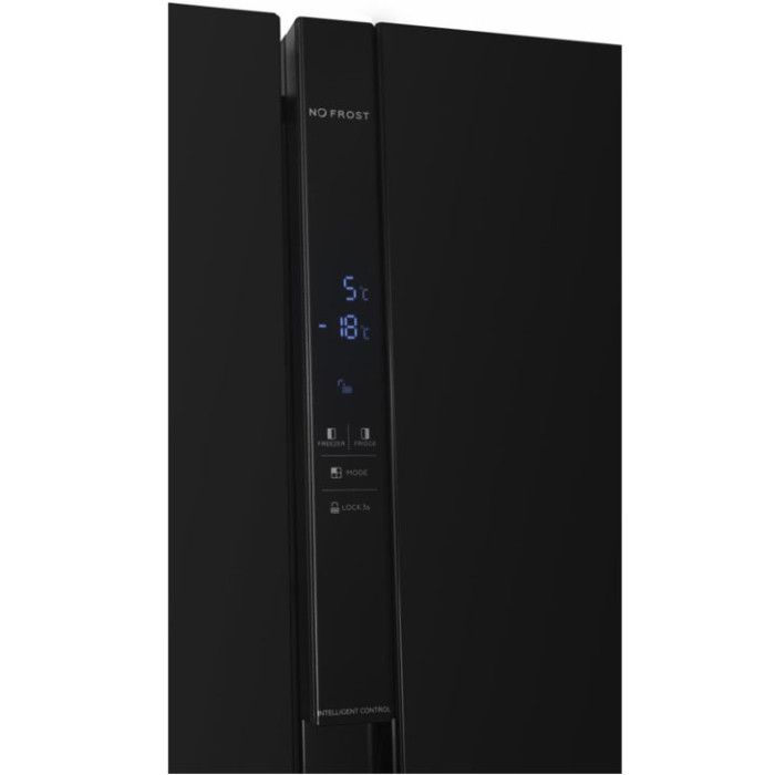 Šaldytuvas dvigubomis durimis No Frost HSBS-H439NFBKWDE++ HEINNER