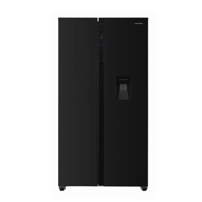Šaldytuvas dvigubomis durimis No Frost HSBS-H439NFBKWDE++ HEINNER