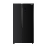 Šaldytuvas dvigubomis durimis No Frost HSBS-HM442NFGBKE++ HEINNER