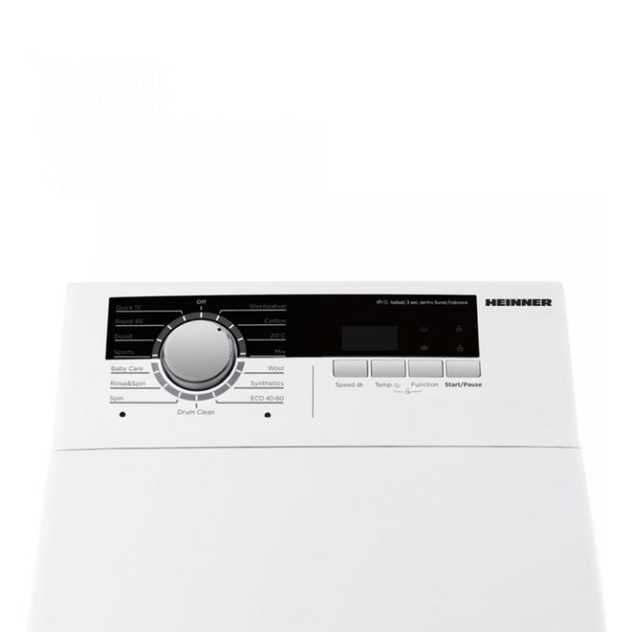 Veļas mazgājamā mašīna HWM-TL8013IVC++ HEINNER