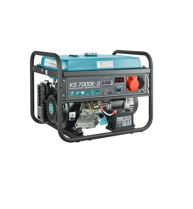 Generatorius benzininis 5500W, KS 7000E-3, KÖNNER & SÖHNEN