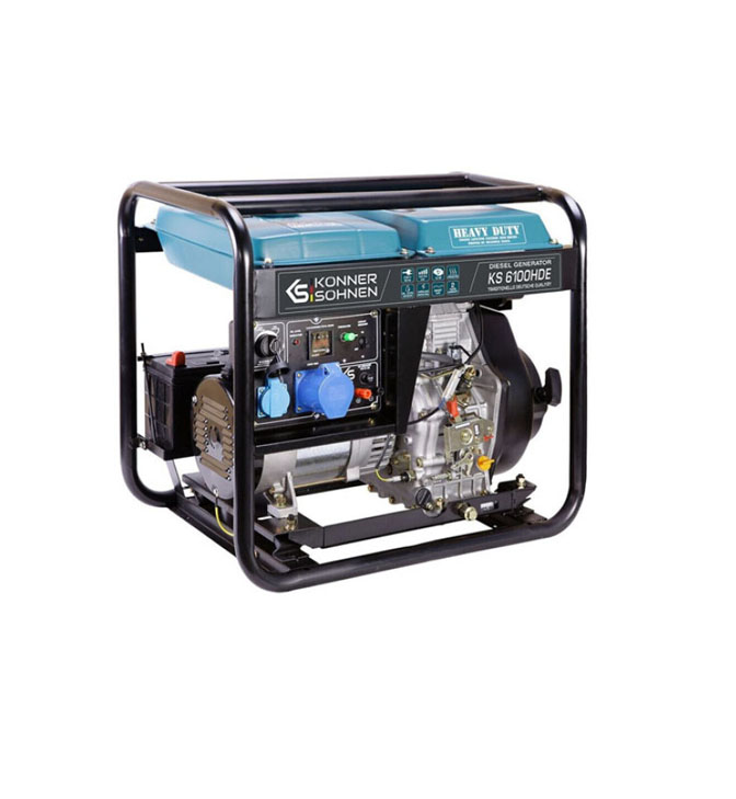Dyzelinis generatorius 5500W, KS 6100HDE (EURO V), KÖNNER & SÖHNEN