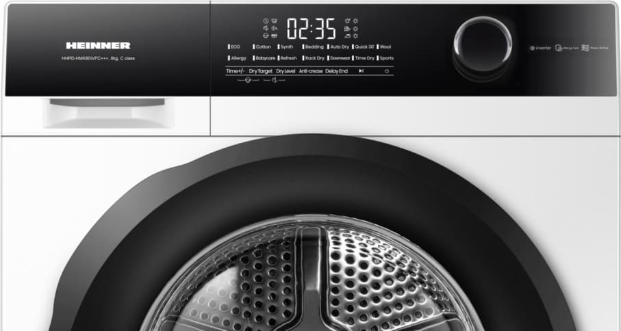 Džiovyklė 8kg HHPD-HMK80IVFC+++ HEINNER
