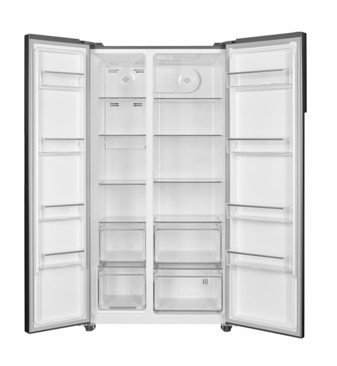 Šaldytuvas dvigubomis durimis, No Frost, HSBS-HM532NFXE++ HEINNER