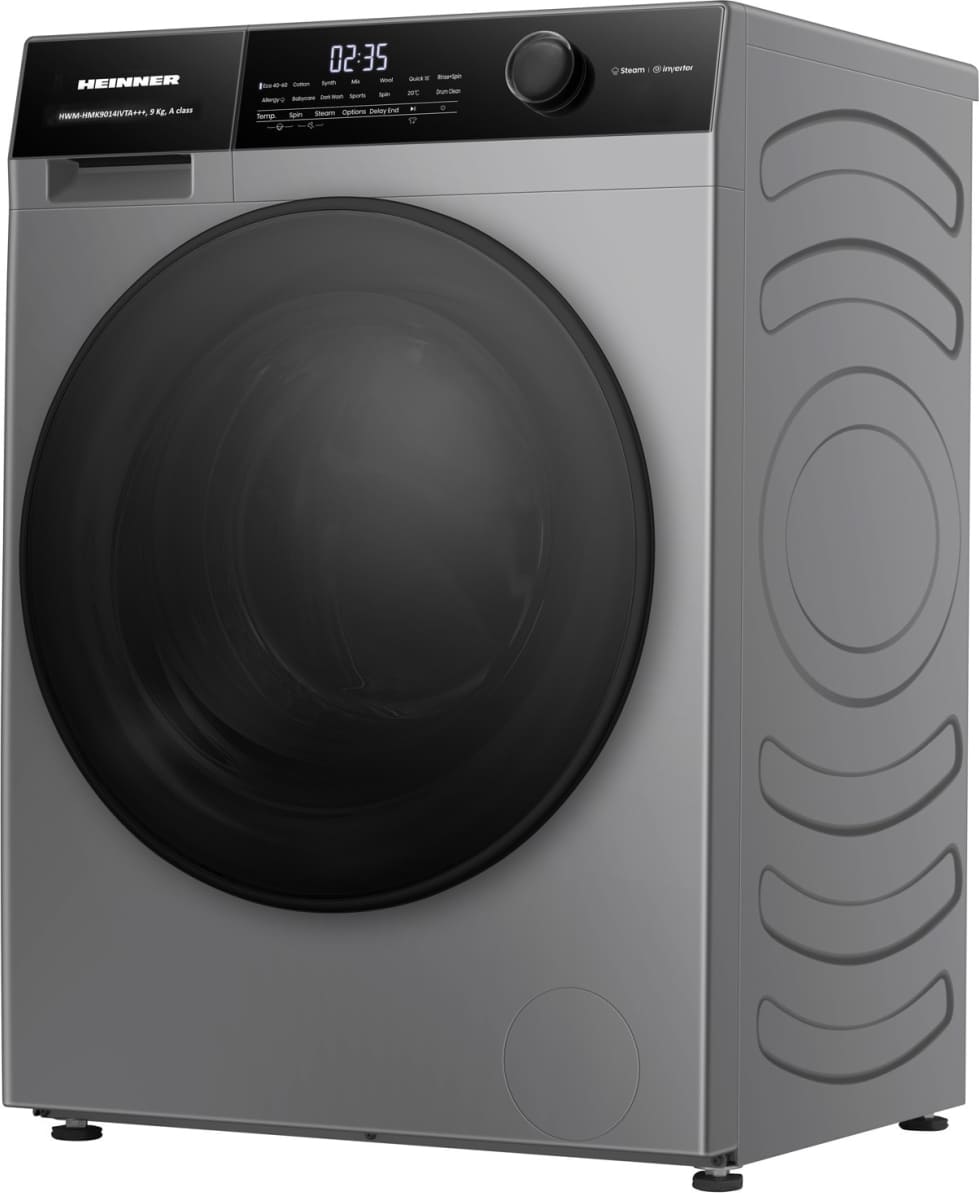 Skalbimo mašina 9kg HWM-HMK9014IVTA+++ HEINNER